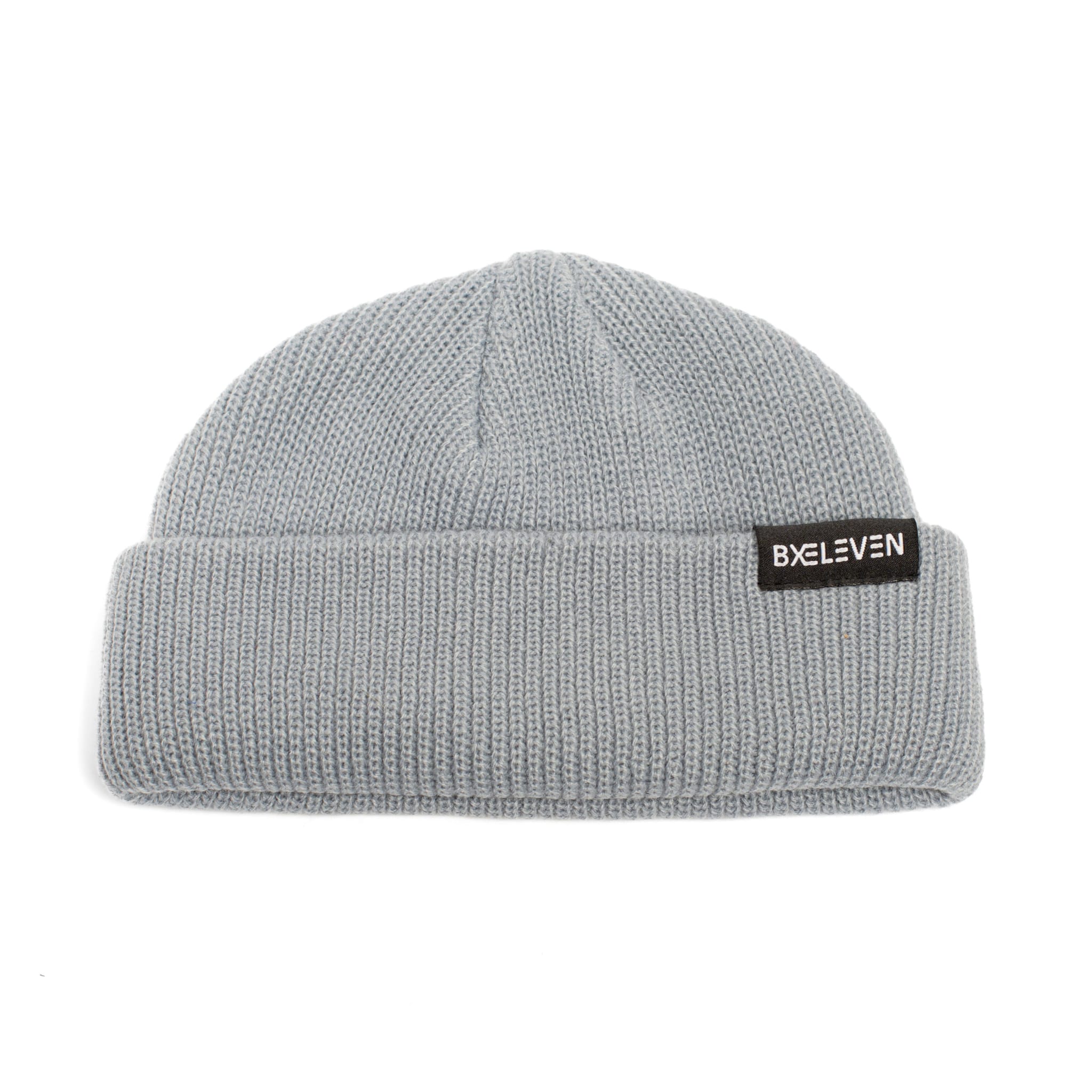 BXELEVEN Branded Fisherman Beanie - Shadow Grey
